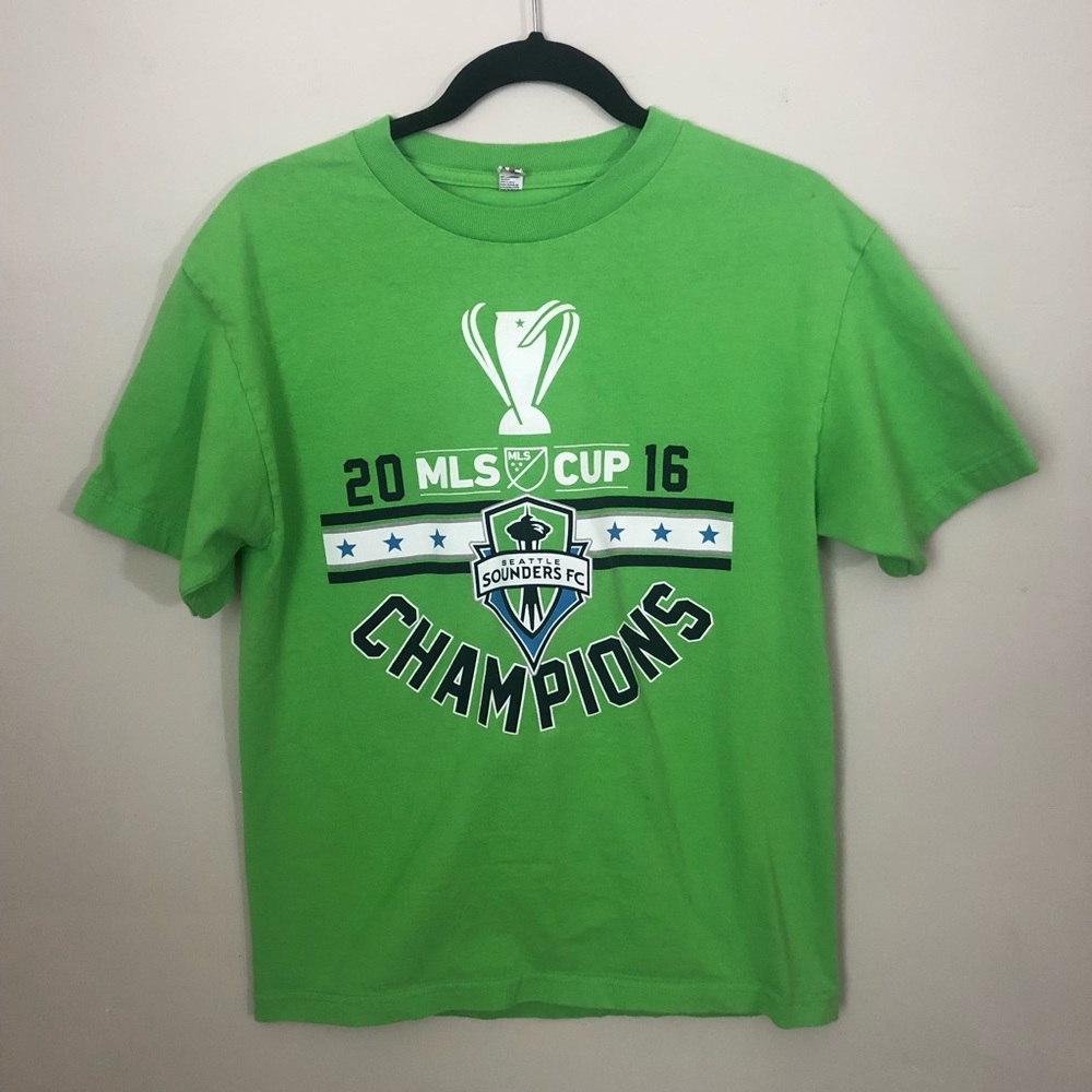 Seattle Sounders FC 2016 MLS Cup Champions T-Shirt